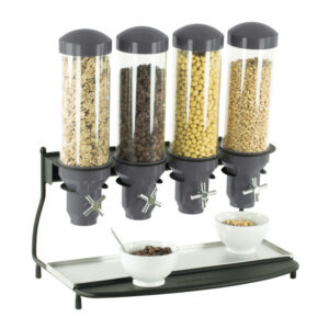 Cornflakes- müsli dispenser – 4 beholder