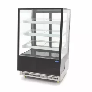 Kage / wienerbrød køleskab 400L sort