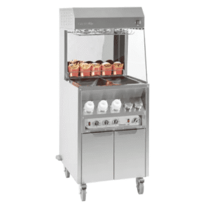 Pommes frites + sauce varme station 600