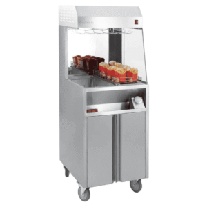 Pommes frites varme station PM