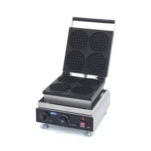Maxima professionel vaffeljern mini rund 4 stk – B225 x D315 x H270 mm